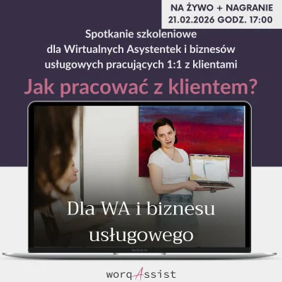 Jak pracować z klientem? Dla WA i biznesu usługowego